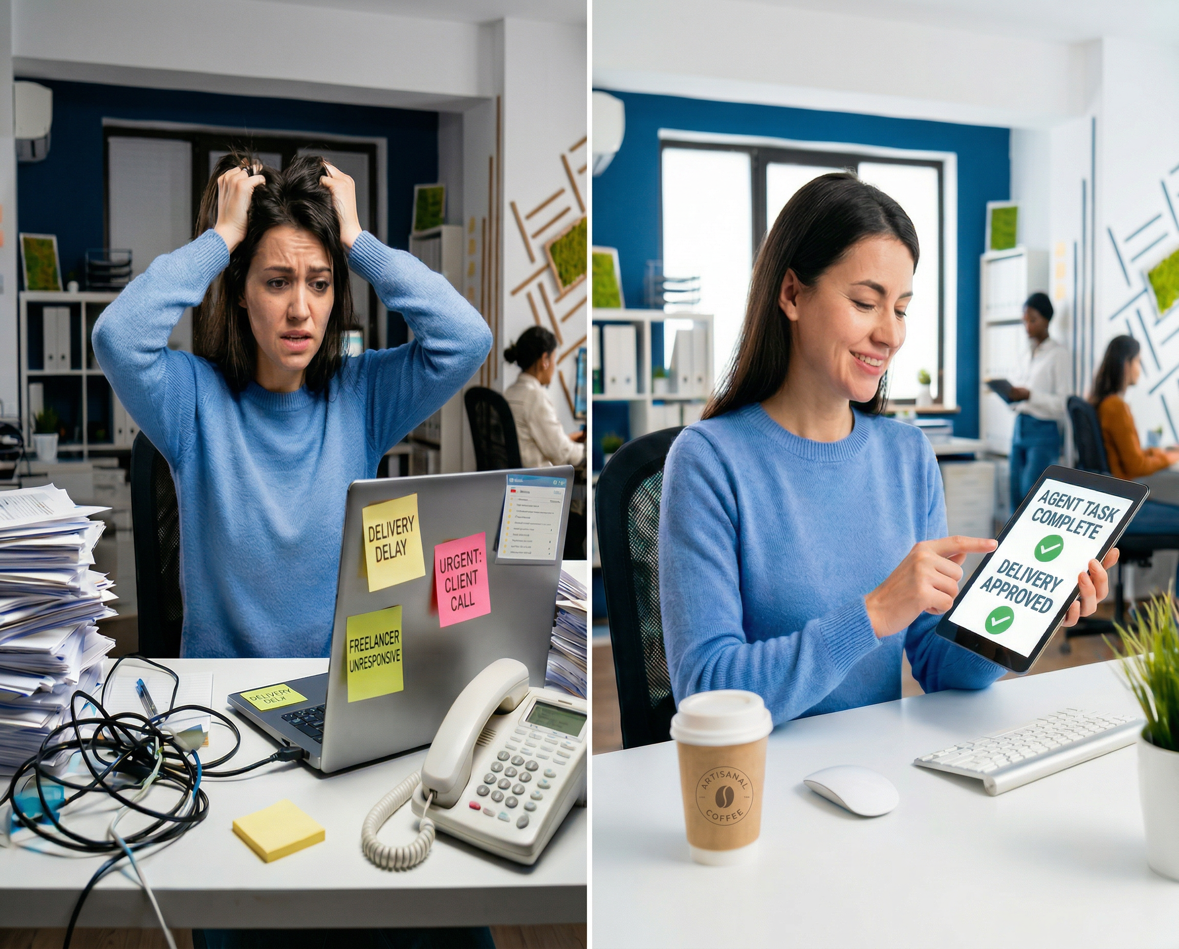 AI Agent delivering instant results